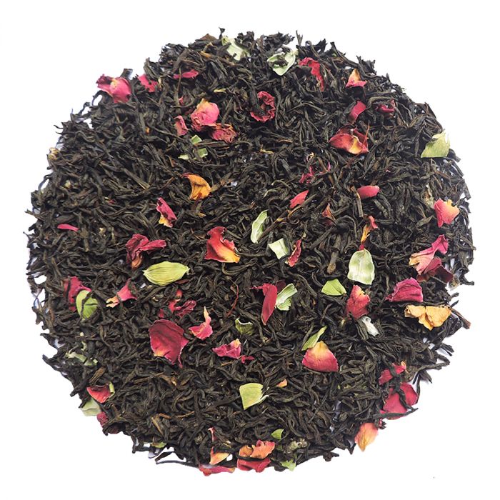 Whole Leaf Rose Saffron Chai